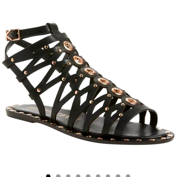 Ivy Kirzhner Rose Gold Santorini Flat - Picture 1 of 16